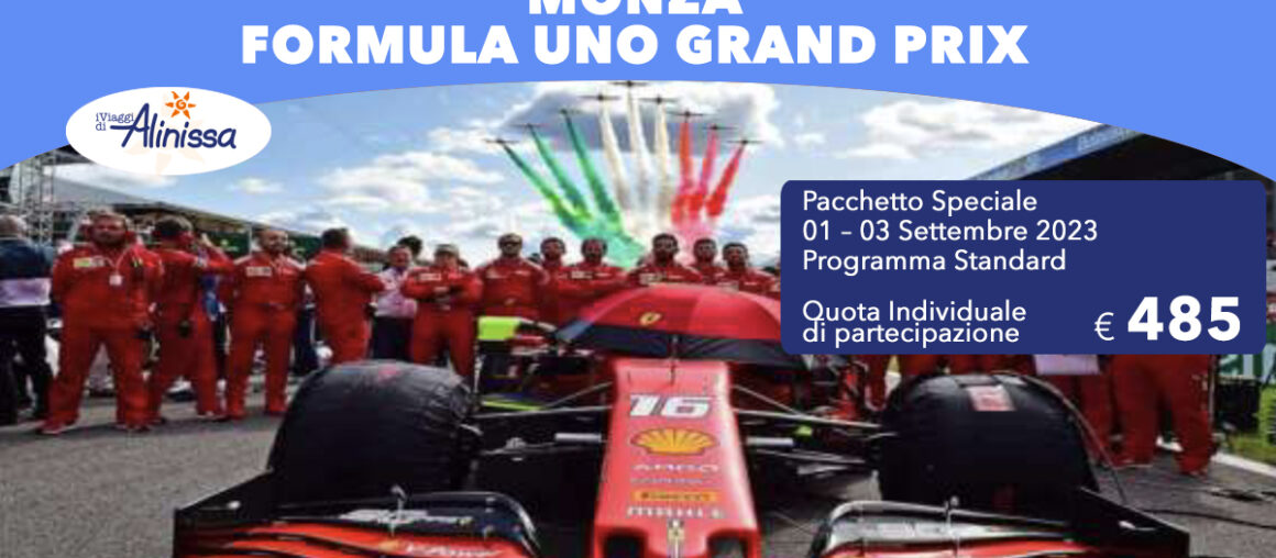 Monza FORMULA UNO  GRAN PRIX